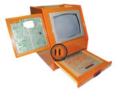 Trainer Televisi Berwarna (Sliding) 14 Inch