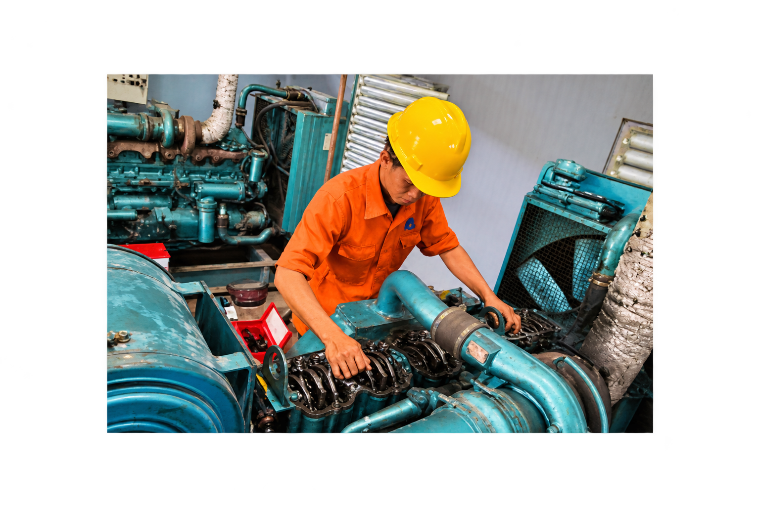 REPAIR MAINTENANCE GENSET 1