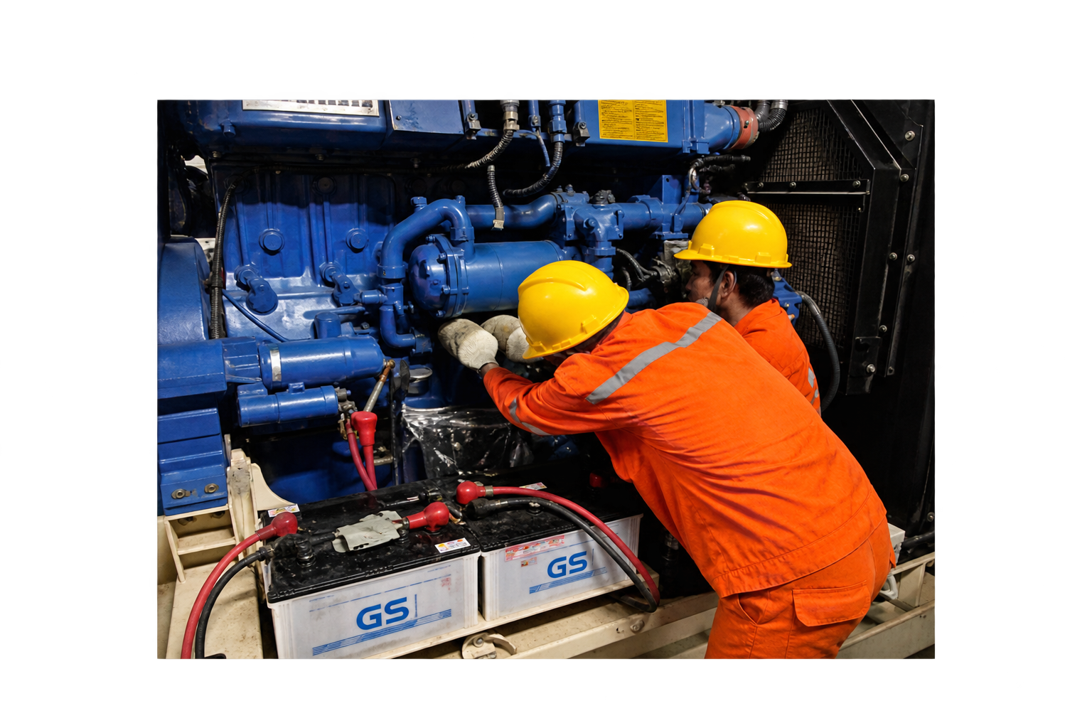 REPAIR MAINTENANCE GENSET 2