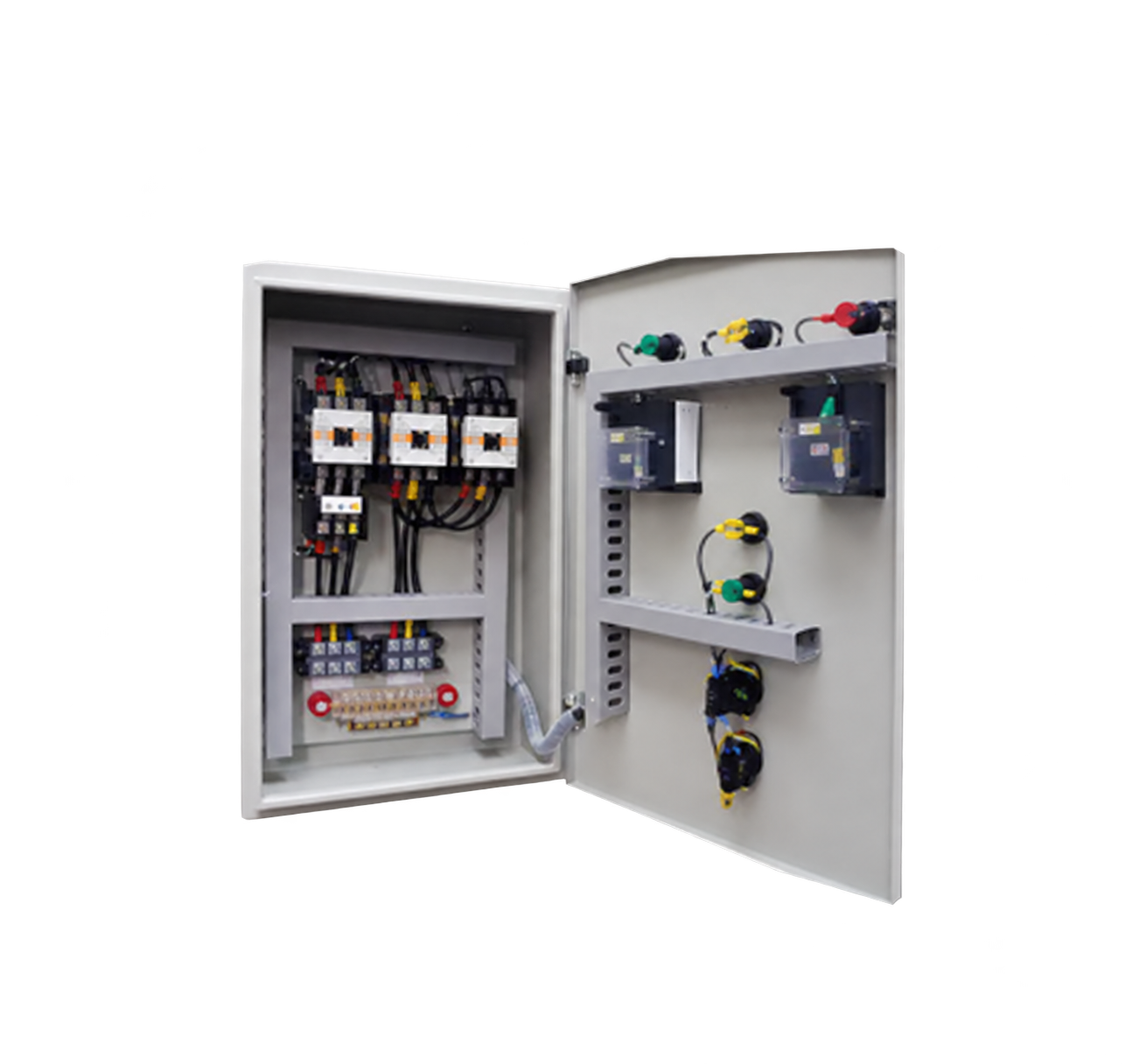 PANEL KONTROL MOTOR 3 PHASE VSD & VFD VERSI 1