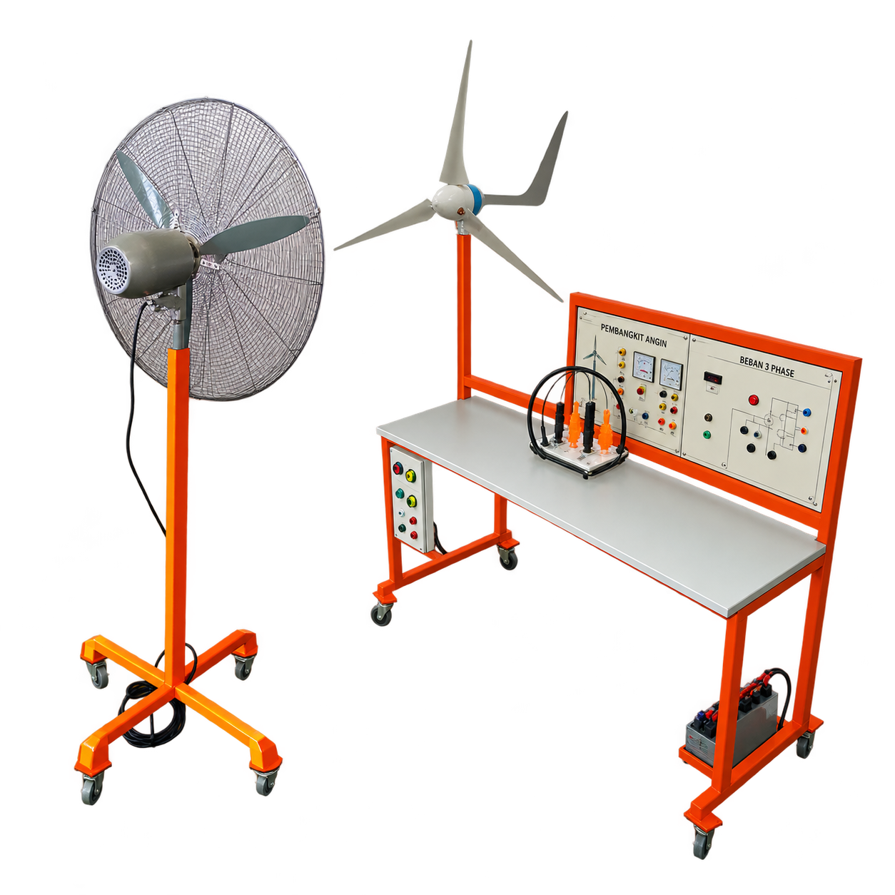 Alat Peraga Energi Angin 3 Phase