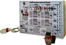 Trainer Kontrol Motor Elektrik 3 Fase (Motor Control Contactor)