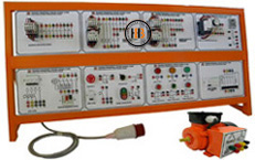 Trainer Kontrol Motor Elektrik 3 Fase (Motor Control) With Motor