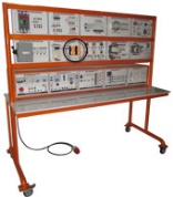 Trainer Kontrol Motor Elektrik 3 Fase Inverter Power Supply Eksperimen