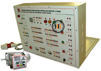 Trainer Pencari Kesalahan Instalasi Motor 3 Fase (Electrical Installation Fault And Control Motor) With Motor