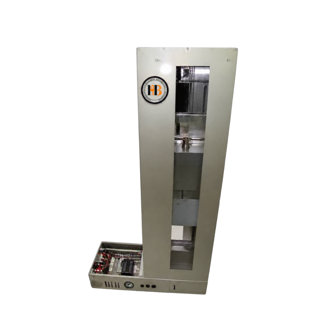 Model Lift 4 Lantai Berbasis PLC Transparan Versi 2