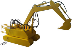 Model Hidrolik Aplikasi Excavator Roda