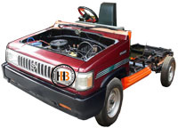 Car Body Trainer Gasoline Engine 5K