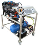 Gasoline Engine Trainer Stand EFI VVTi Vios Dengan Bbg Otomatis (Bbg+Bbm)
