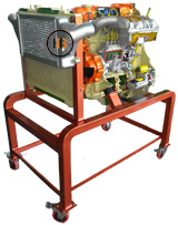 Locomotive Diesel Engine Trainer Stand 110HP Model