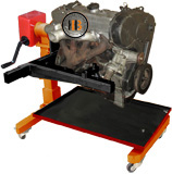 Diesel Engine Overhaul With Stand Rotation With Gearbox
