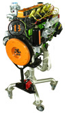 Diesel Engine Stand Model 4 Cylinder