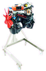 Gasoline Engine Stand Model 4 Cylinder