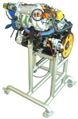 Gasoline 7K EFI Engine Stand Model 4 Cylinder
