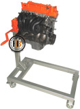 Gasoline EFI Engine Overhaul With Stand Rotation With Gearbox