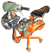 Motorcycle Life Four Strokes Trainer Stand Transmisi Automatic Sistem EFI Mio Soul 2