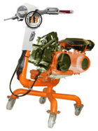 Motorcycle Life Four Strokes Trainer Stand Transmisi Automatic Sistem EFI Vespa