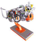 Motorcycle Four Strokes Engine Honda Model