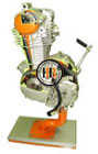 Motorcycle Four Strokes Engine Honda Gl Model